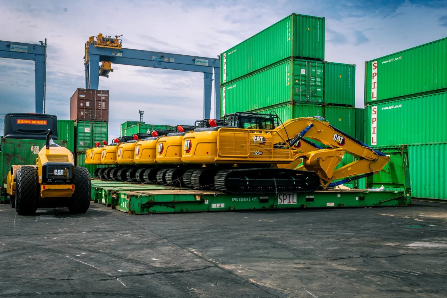 BSB shipment on the Jakarta–Manokwari route