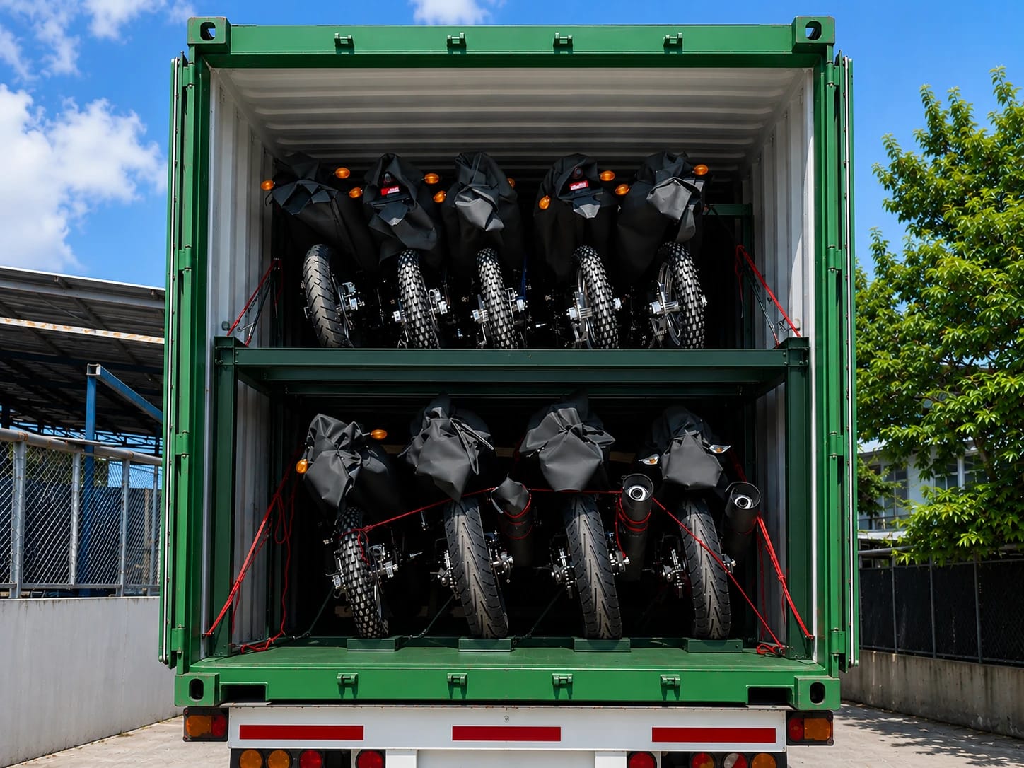 BSB shipment on the Jakarta–Jayapura route